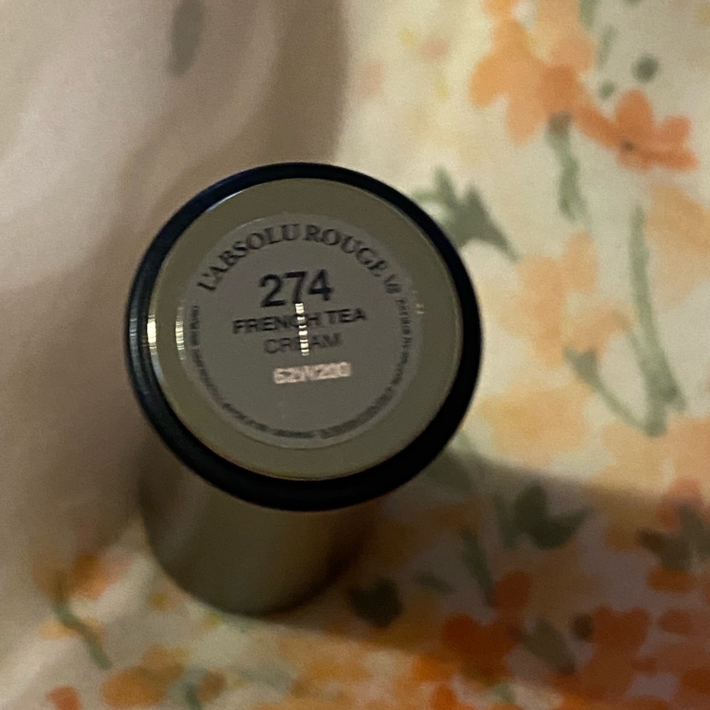 LANCOME FRENCH TEA CREAM  LIPSTICK L’ ABSOLUT ROSE NEW - Picture 2 of 4